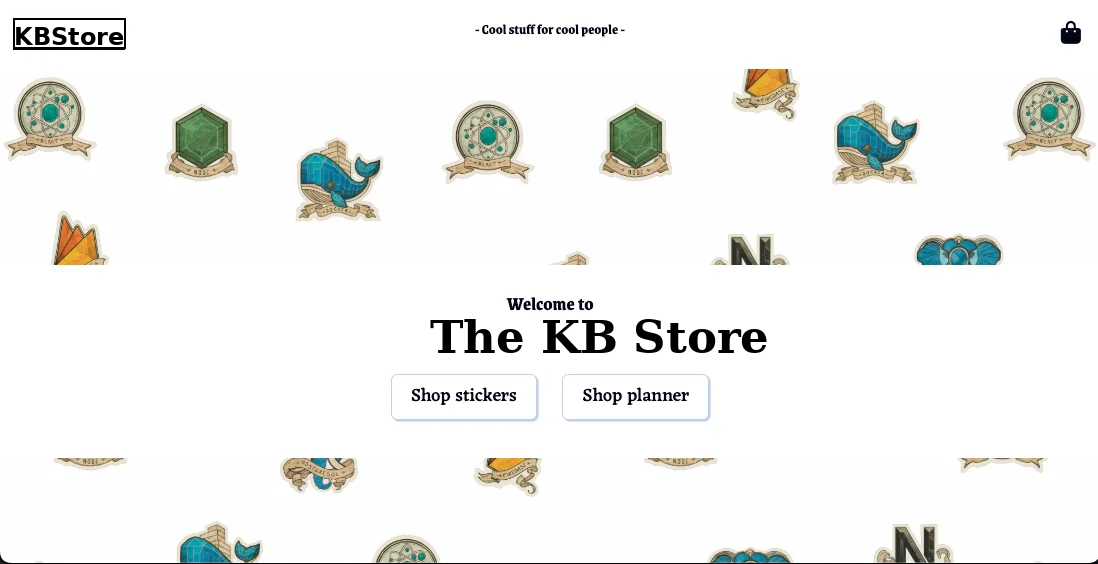 KB Store E-Commerce Preview